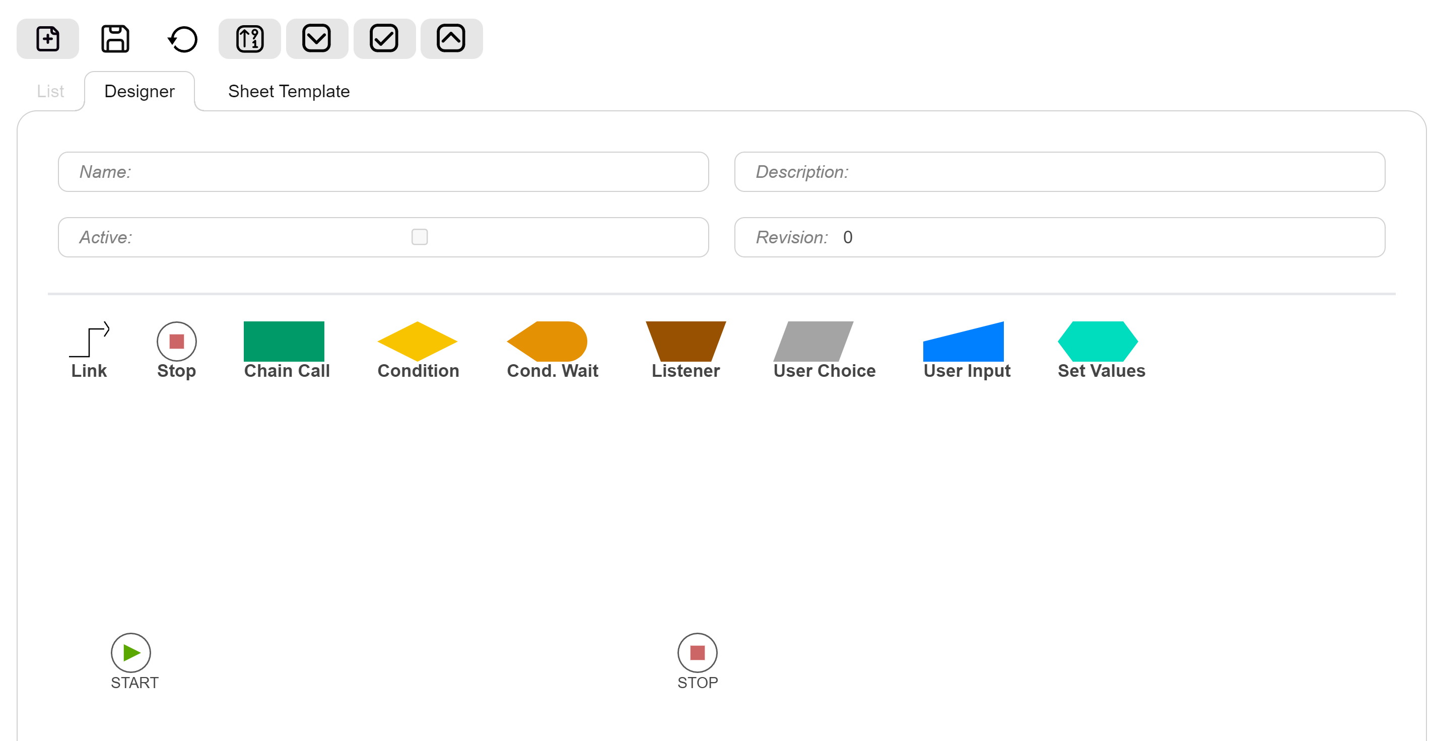 WF Designer Application